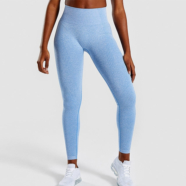 High Waist Seamless Push Up Leggings